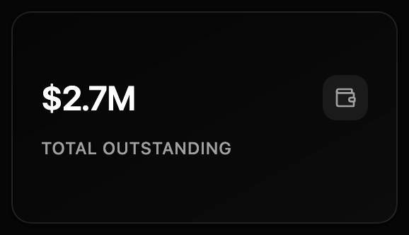 Total Outstanding preview dark